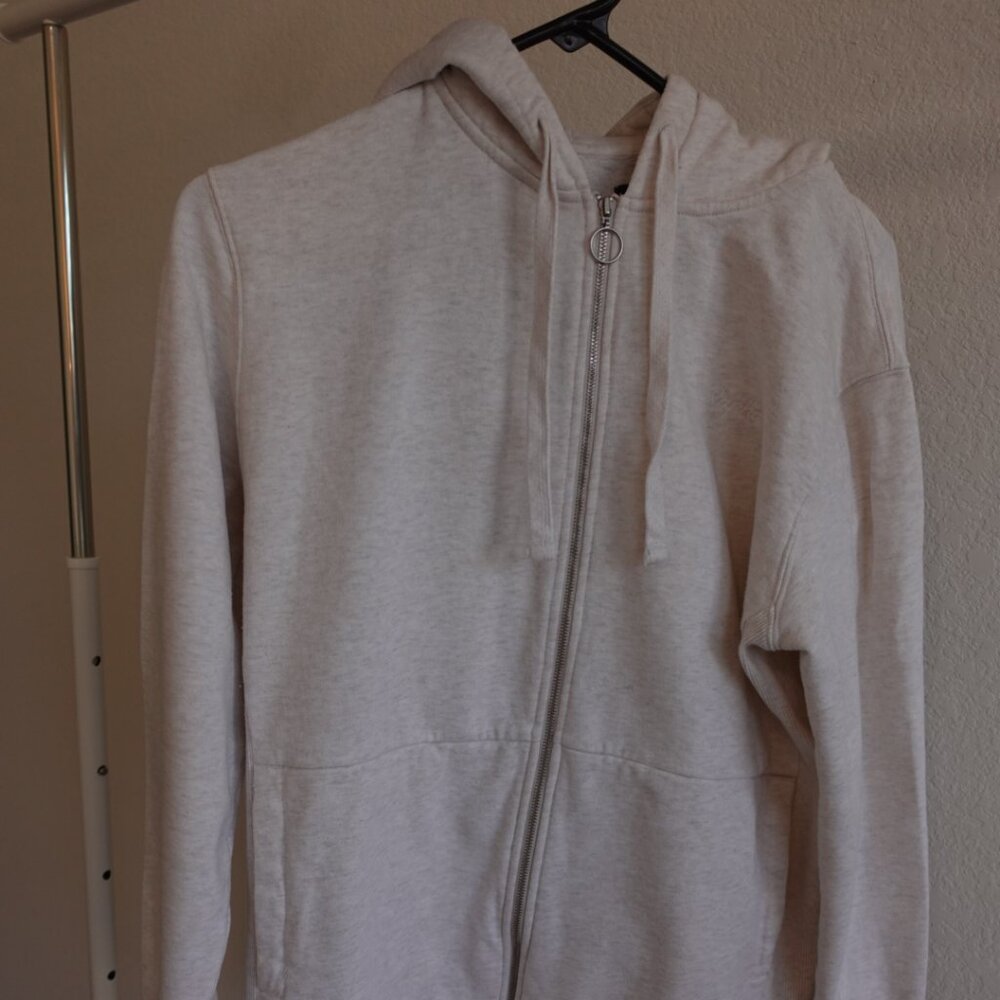 Rapha Zip Up Hoodie Cream Color size M
